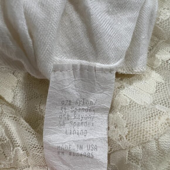 For Love & Lemons Off White Lace A-Line Dress $199 - Picture 9 of 10